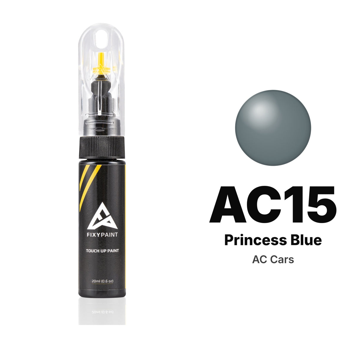 Touch-up paint for AC Cars AC15 Princess Blue, Basic kit