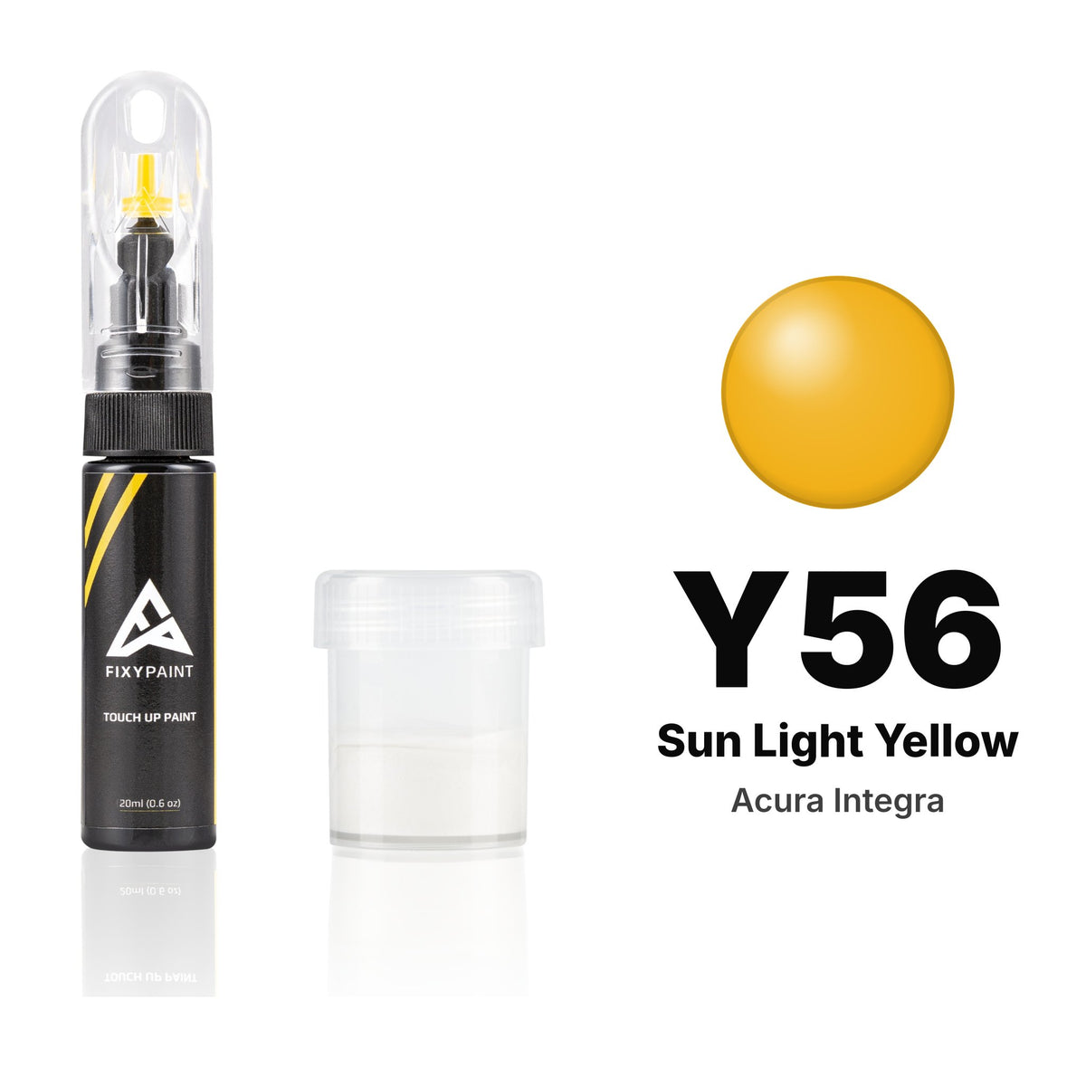 Touch-up paint for Acura Integra Y56 Sun Light Yellow, Standard kit