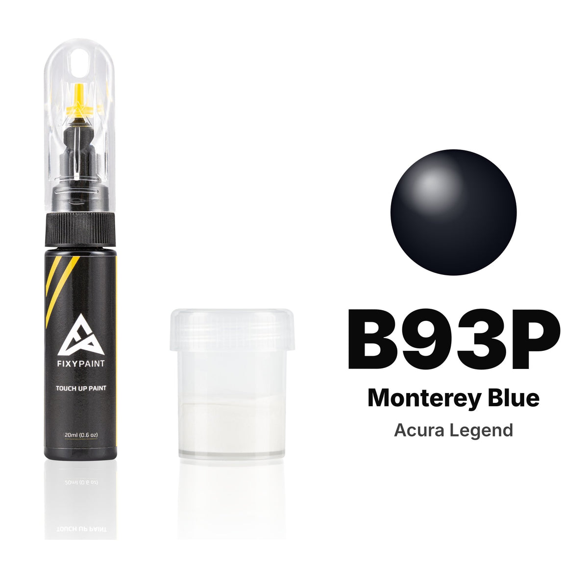 Touch-up paint for Acura Legend B93P Monterey Blue, Standard kit