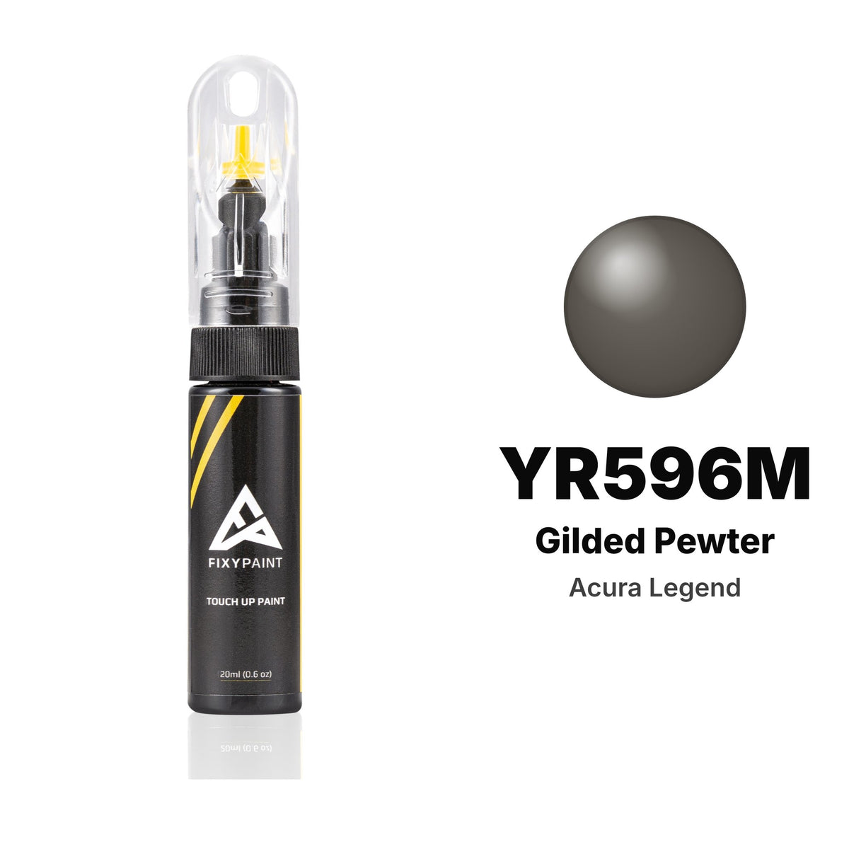 Touch-up paint for Acura Legend YR596M Gilded Pewter, Basic kit