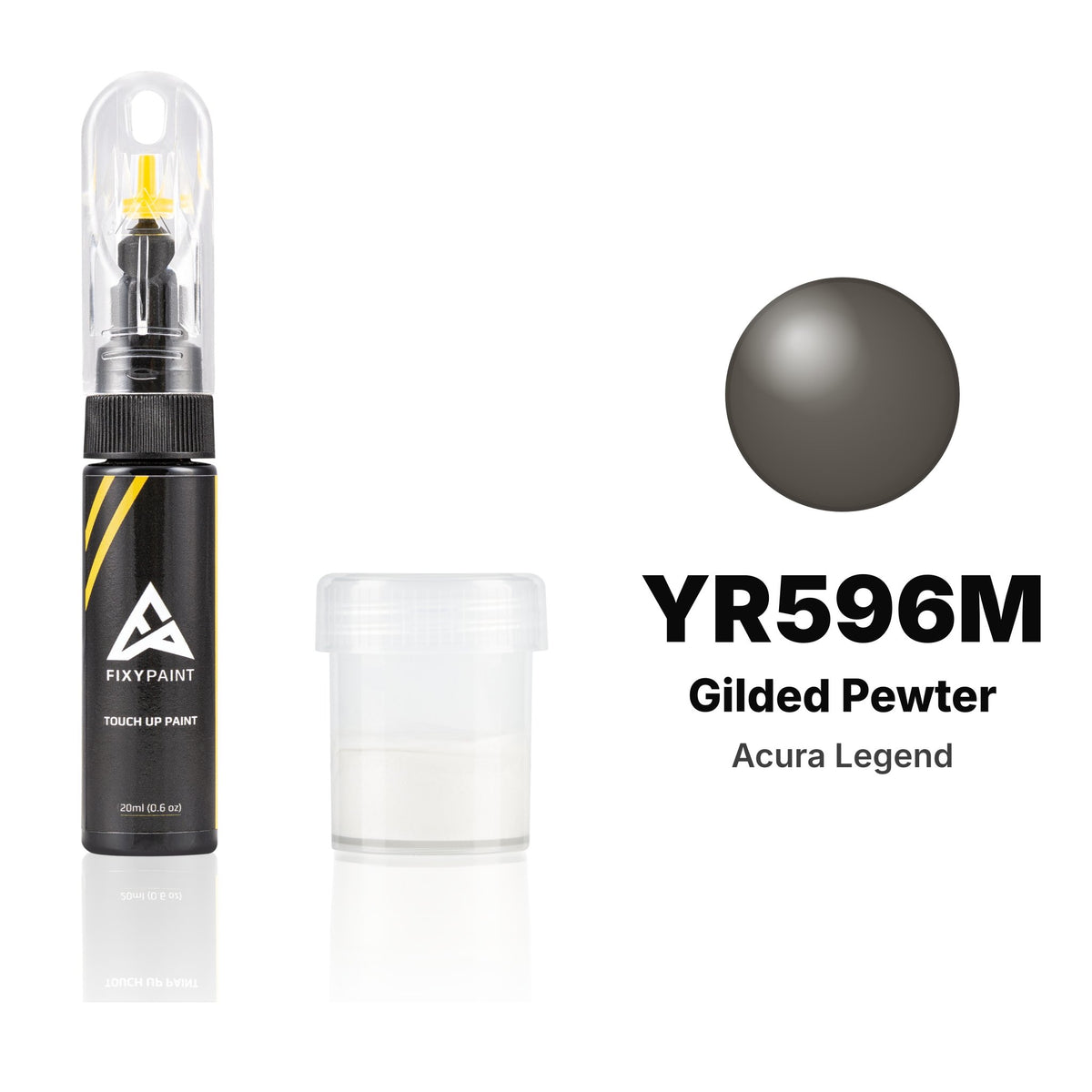 Touch-up paint for Acura Legend YR596M Gilded Pewter, Standard kit