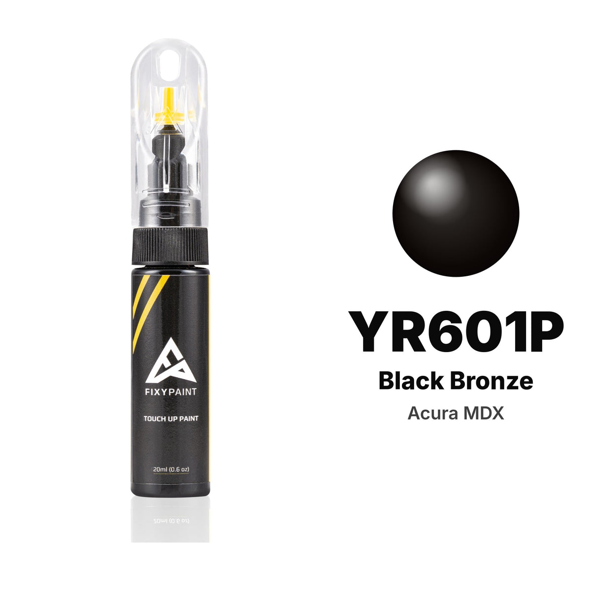 Touch-up paint for Acura MDX YR601P Black Bronze, Basic kit