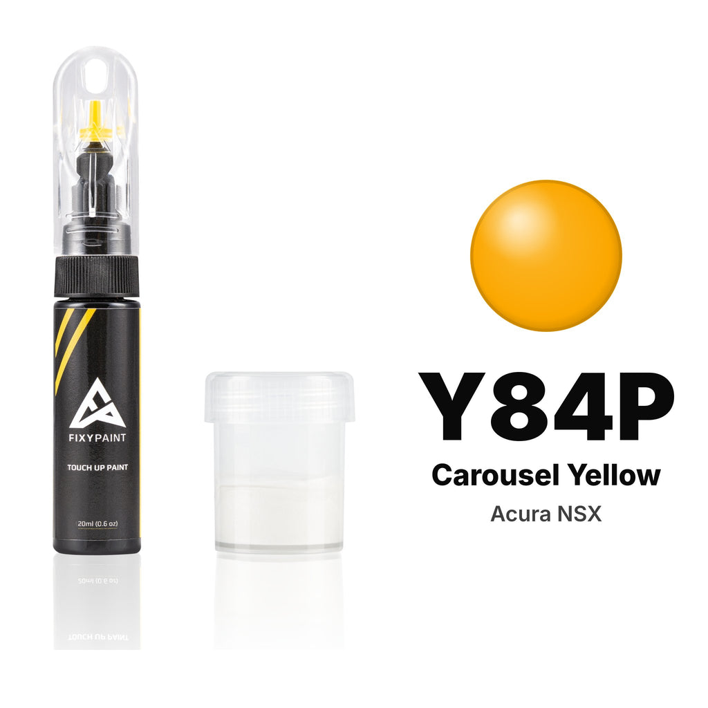 Touch-up paint for Acura NSX Y84P Carousel Yellow, Standard kit