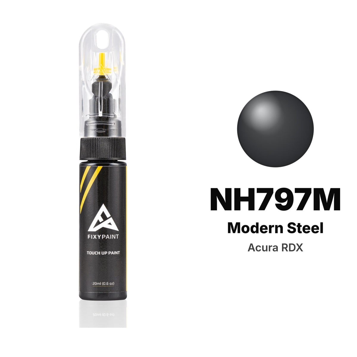 Lackstift für Acura RDX – NH797M Modern Steel (2017–2022), Set Basis