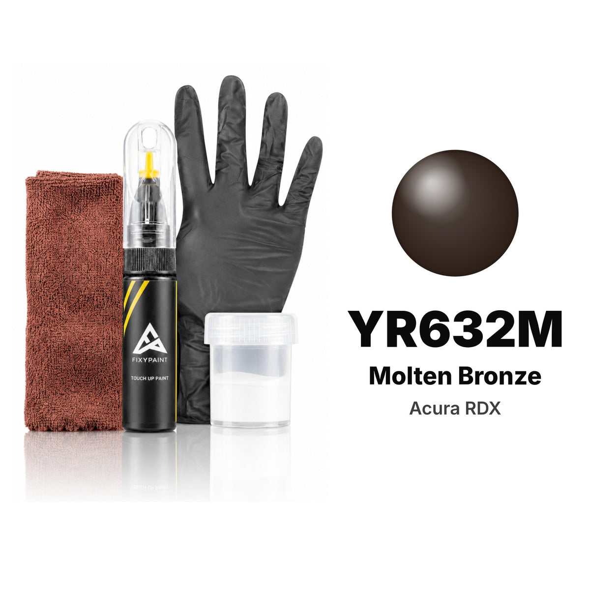 Pintura de retoque para Acura RDX – YR632M Molten Bronze (2018–2019), kit Completo
