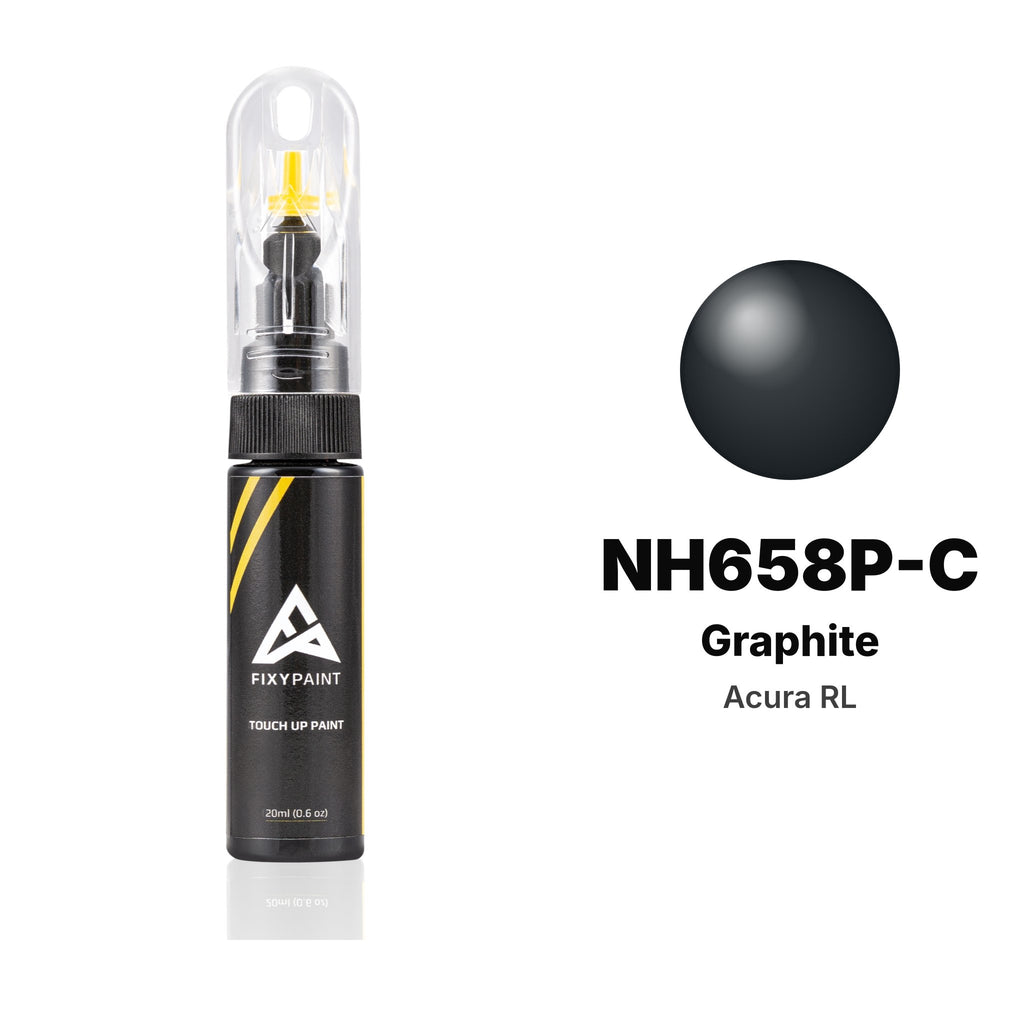 Touch-up paint for Acura RL NH658P-C Graphite, Basic kit