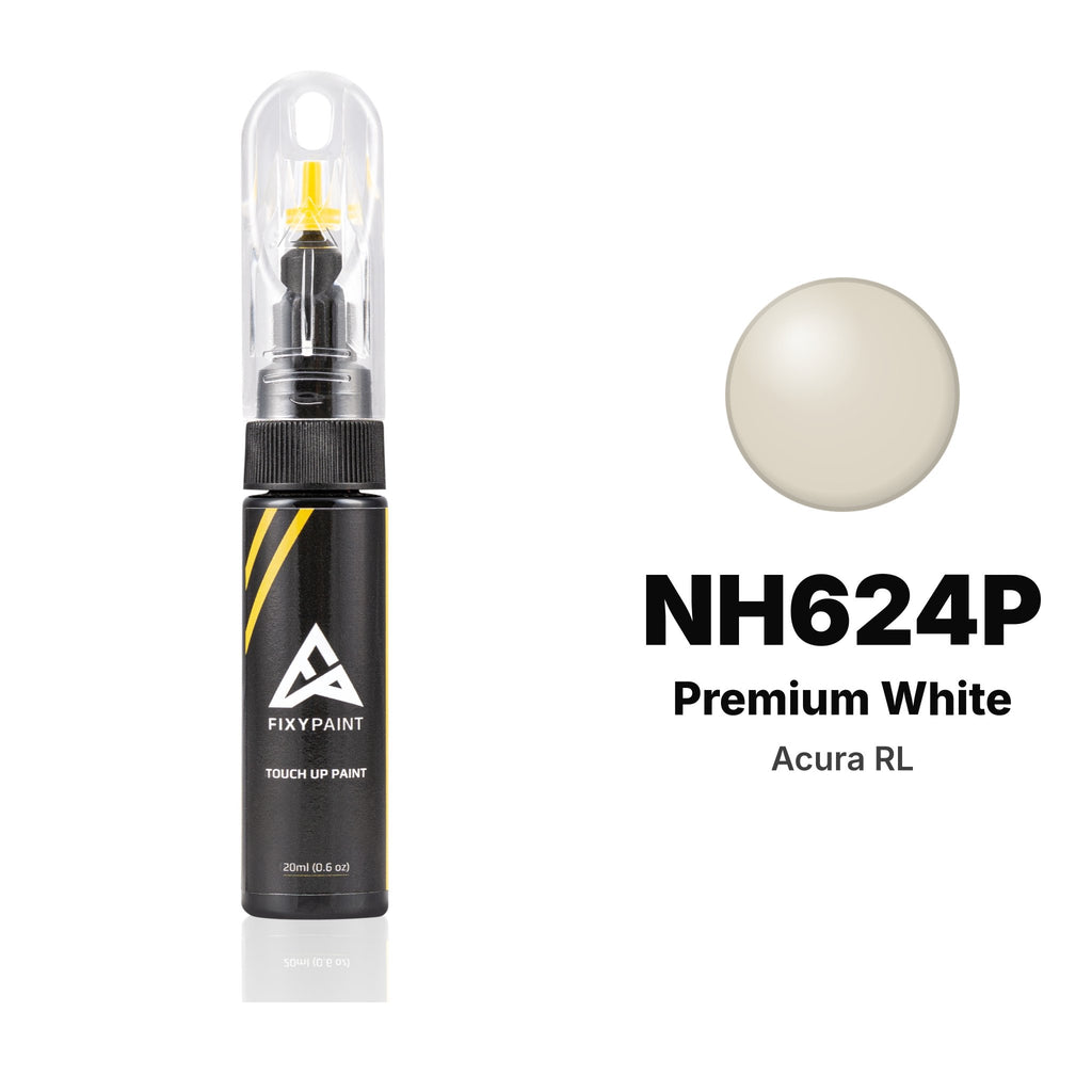 Touch-up paint for Acura RL NH624P Premium White, Basic kit