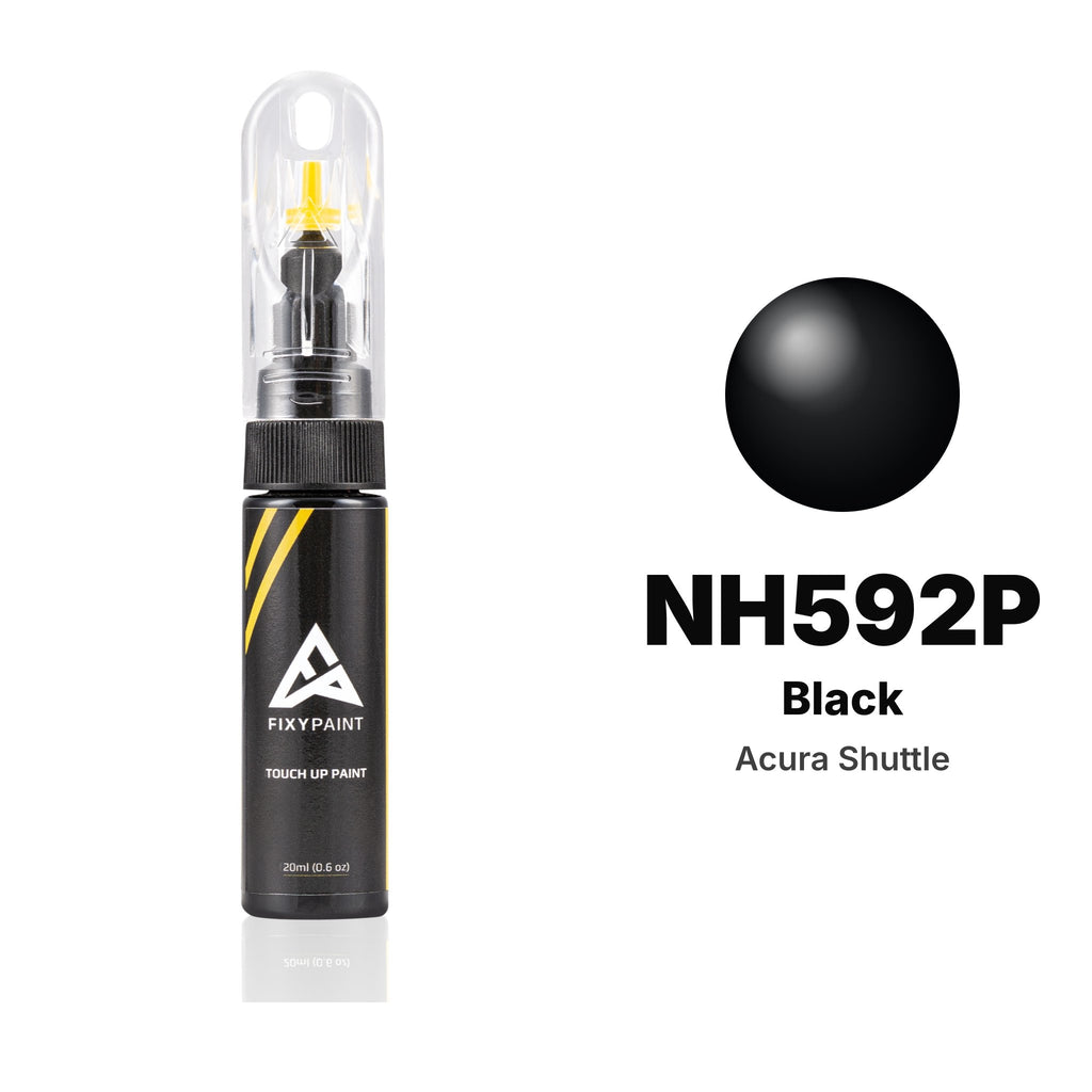 Touch-up paint for Acura Shuttle NH592P Black, Basic kit
