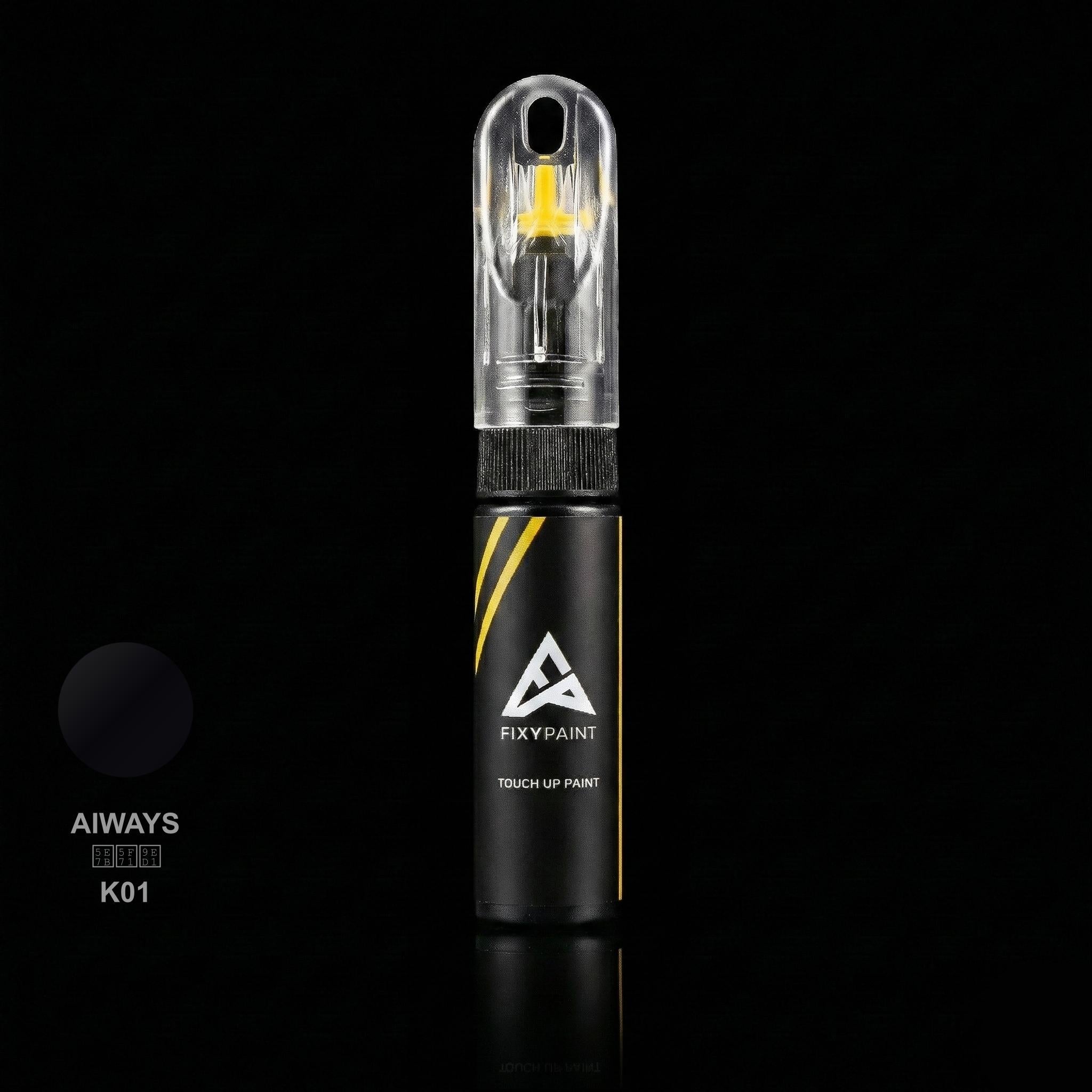 Aiways U6 touch up paint kit - PHANTOM BLACK K01 scratch repair