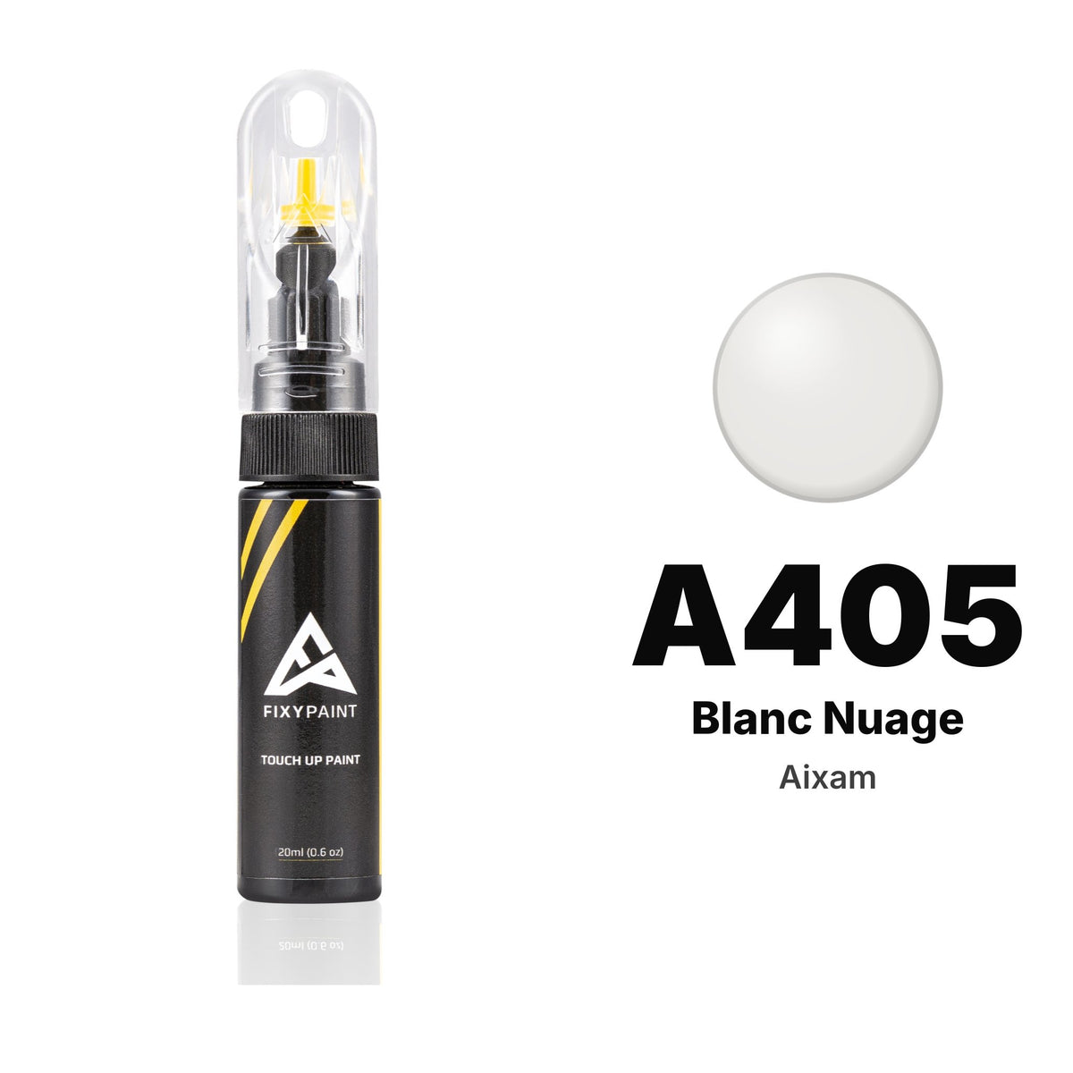 Touch-up paint for Aixam A405 Blanc Nuage, Basic kit