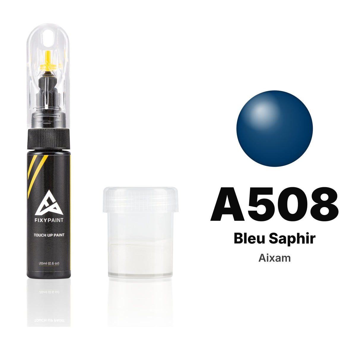 Touch-up paint for Aixam A508 Bleu Saphir, Standard kit