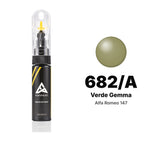 Touch-up paint for Alfa Romeo 147 682/A Verde Gemma, Basic kit