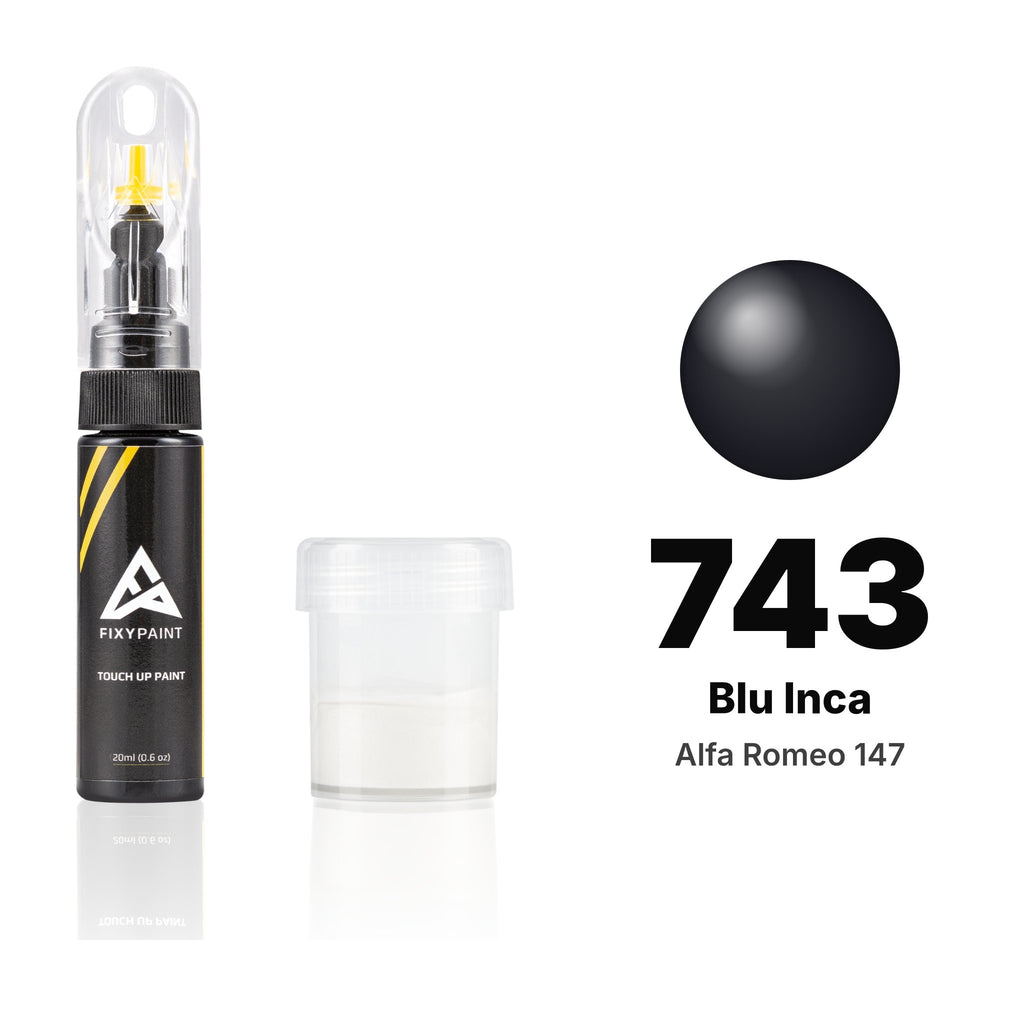 Touch-up paint for Alfa Romeo 147 743 Blu Inca, Standard kit