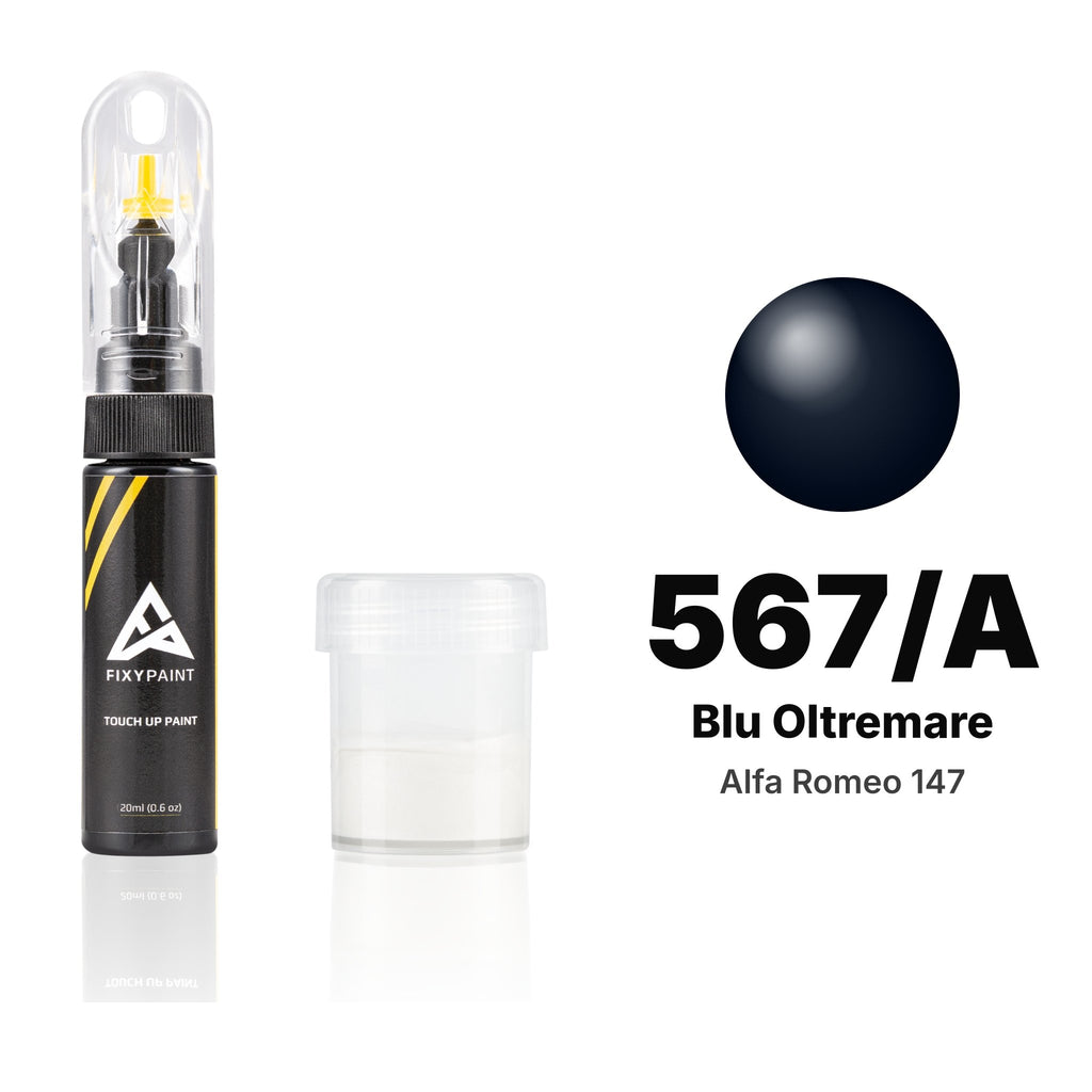 Touch-up paint for Alfa Romeo 147 567/A Blu Oltremare, Standard kit