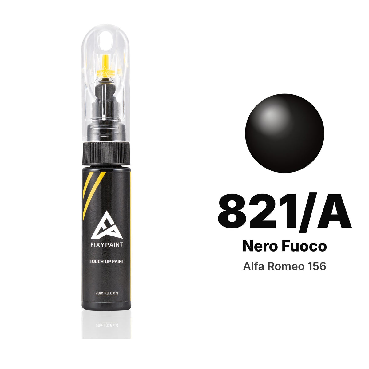 Alfa Romeo 156 821/A Nero Fuoco touch-up paint, Basic kit