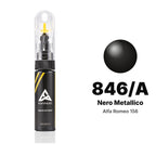 Touch-up paint for Alfa Romeo 156 846/A Nero Metallico, Basic kit