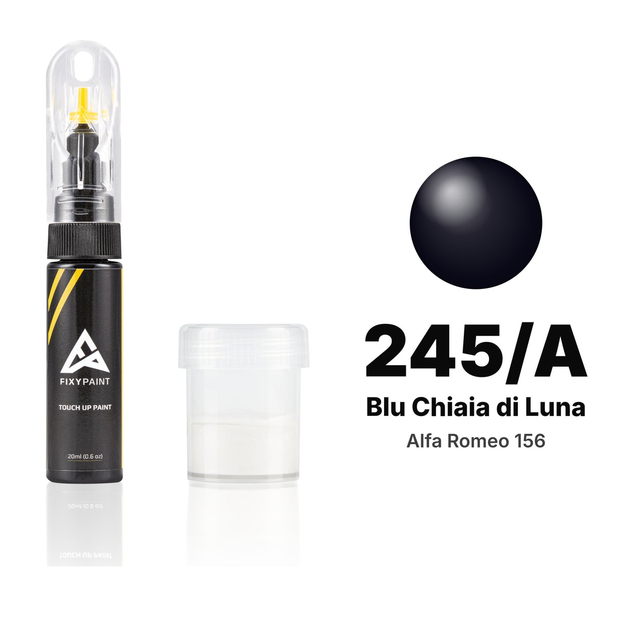 Touch-up paint for Alfa Romeo 156 245/A Blu Chiaia di Luna, Standard kit