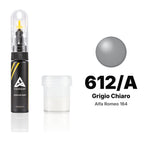 Touch-up paint for Alfa Romeo 164 612/A Grigio Chiaro, Standard kit