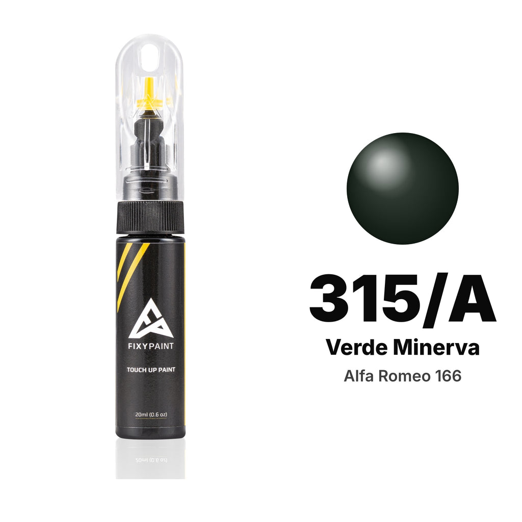 Touch-up paint for Alfa Romeo 166 315/A Verde Minerva, Basic kit