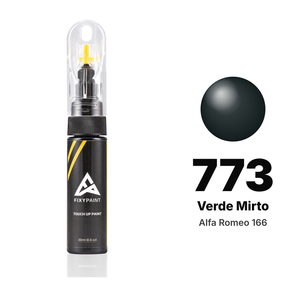 Touch-up paint for Alfa Romeo 166 773 Verde Mirto, Basic kit