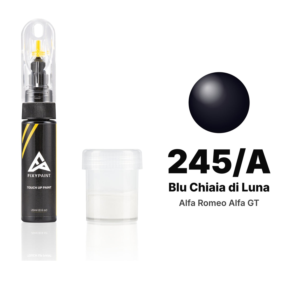 Touch-up paint for Alfa Romeo Alfa GT 245/A Blu Chiaia di Luna, Standard kit