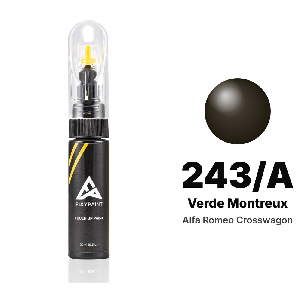 Touch-up paint for Alfa Romeo Crosswagon 243/A Verde Montreux, Basic kit