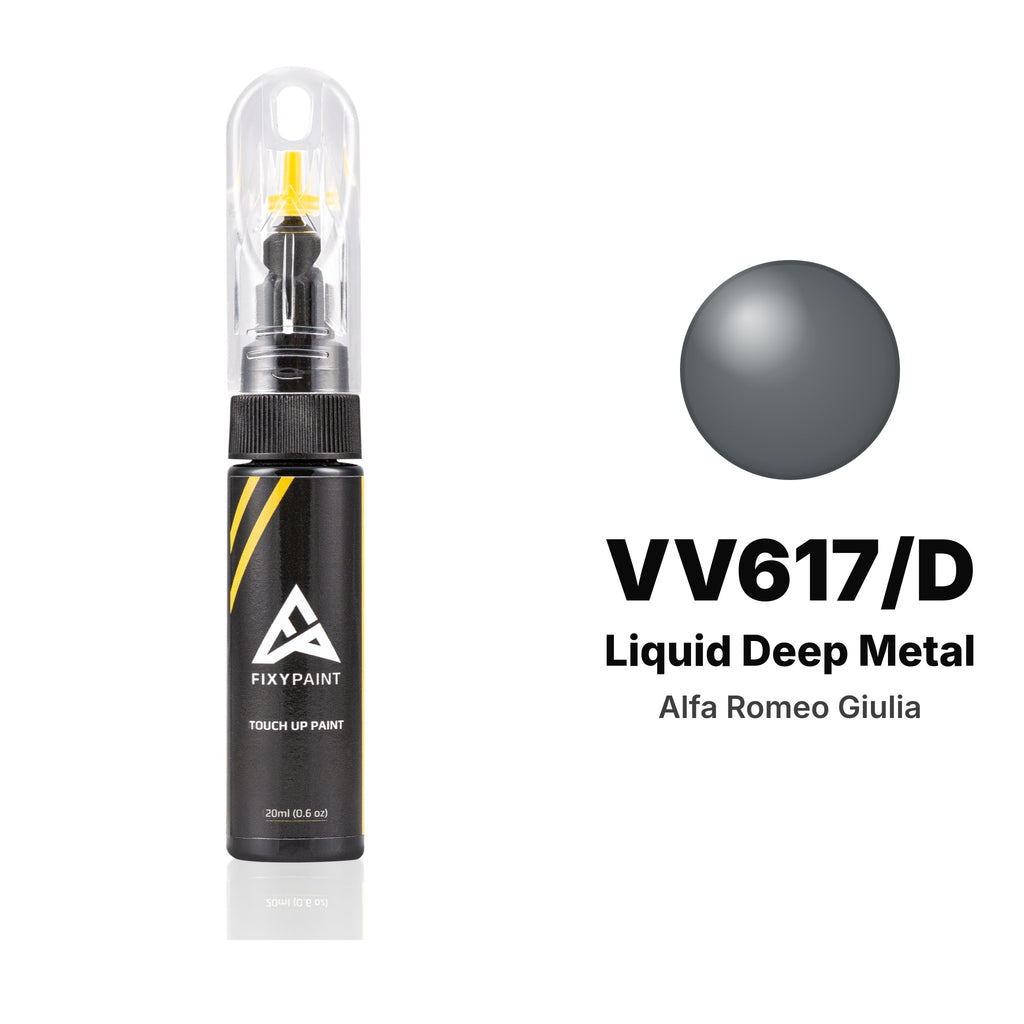 Touch-up paint for Alfa Romeo Giulia VV617/D Liquid Deep Metal, Basic kit