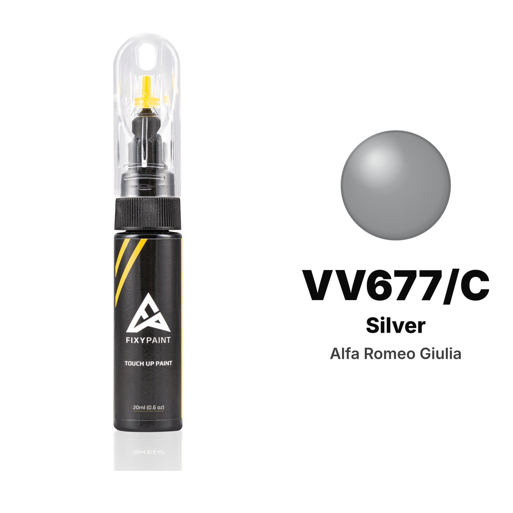 Touch-up paint for Alfa Romeo Giulia VV677/C Silver, Basic kit