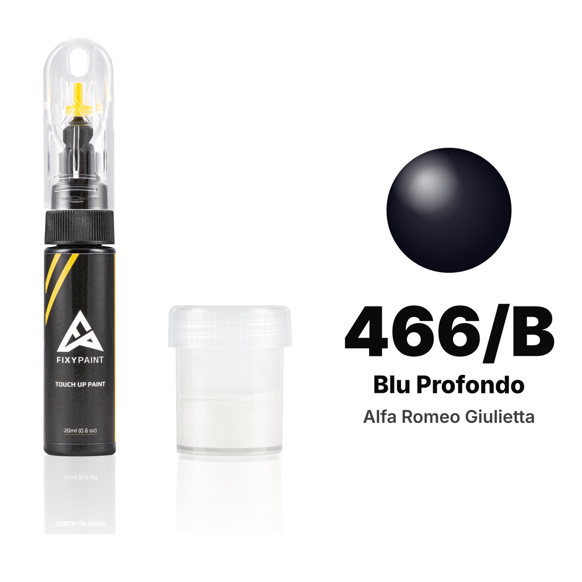 Touch-up paint for Alfa Romeo Giulietta 466/B Blu Profondo, Standard kit