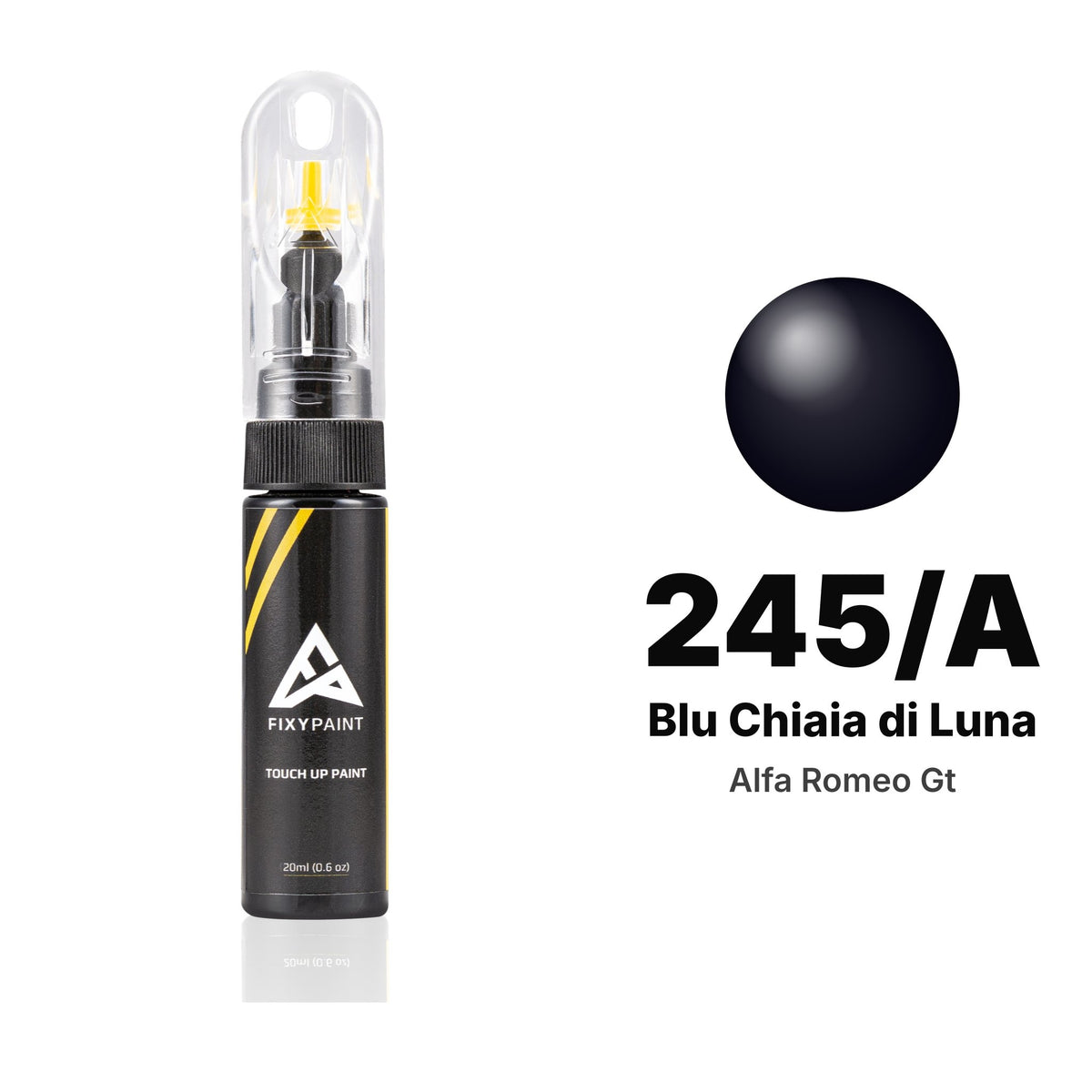 Lackstift für Alfa Romeo GT – 245/A Blu Chiaia di Luna (2007), Set Basis