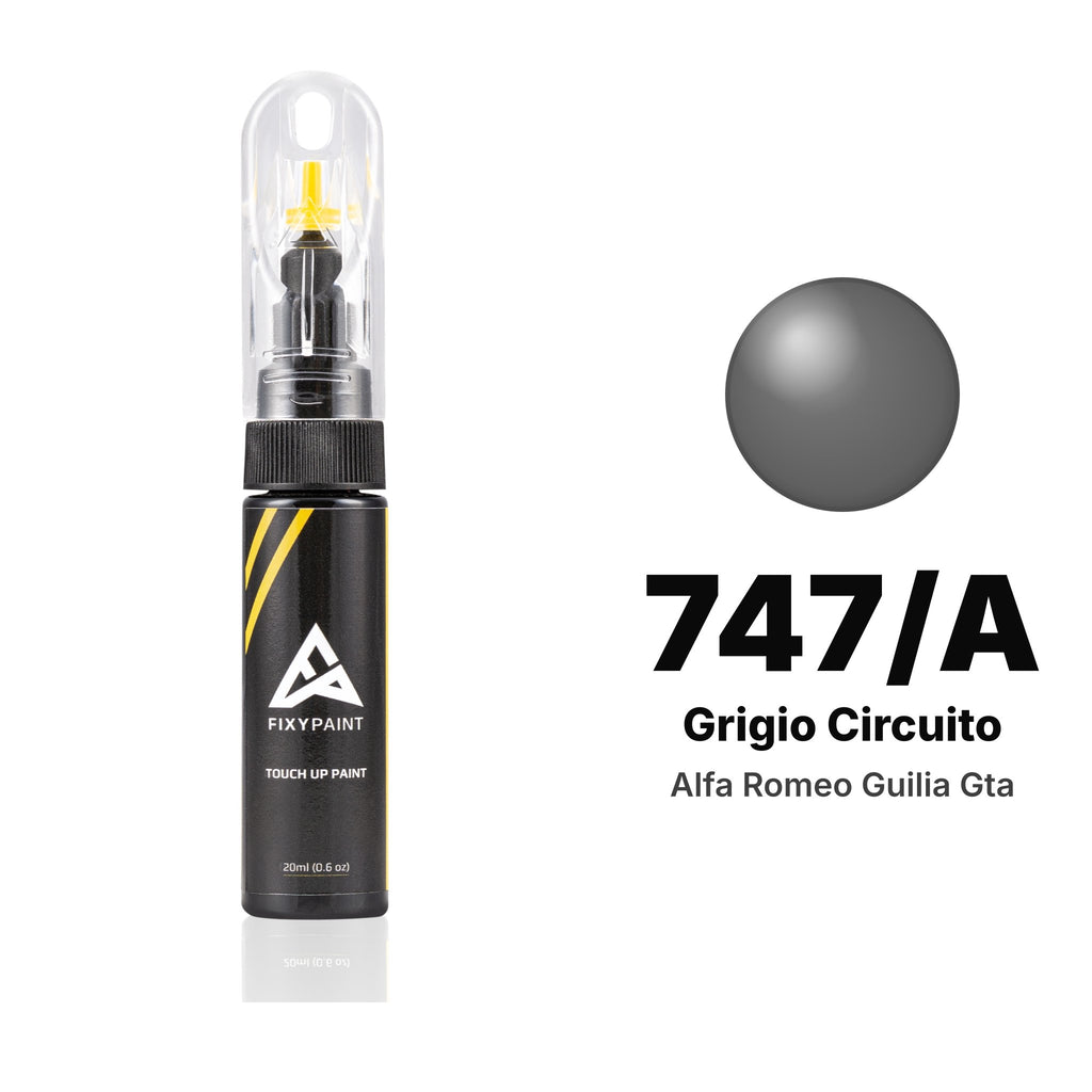 Pintura de retoque para Alfa Romeo Giulia GTA – 747/A Grigio Circuito (2019), kit Básico