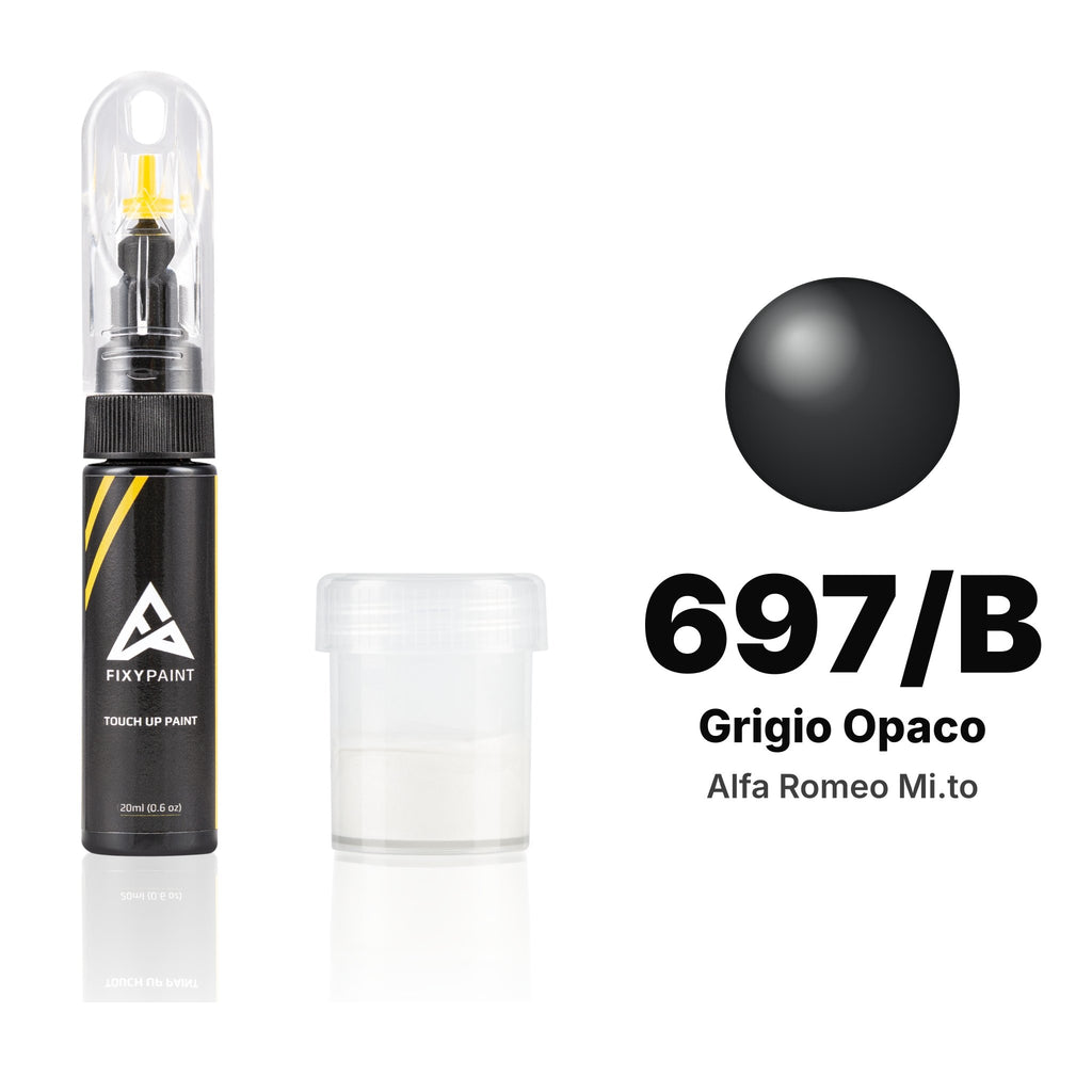 Touch-up paint for Alfa Romeo MiTo 697/B Grigio Opaco, Standard kit