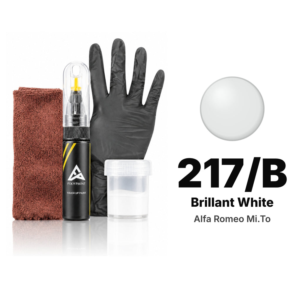 Pintura de retoque para Alfa Romeo MiTo – 217/B Brillant White (2017), kit Completo