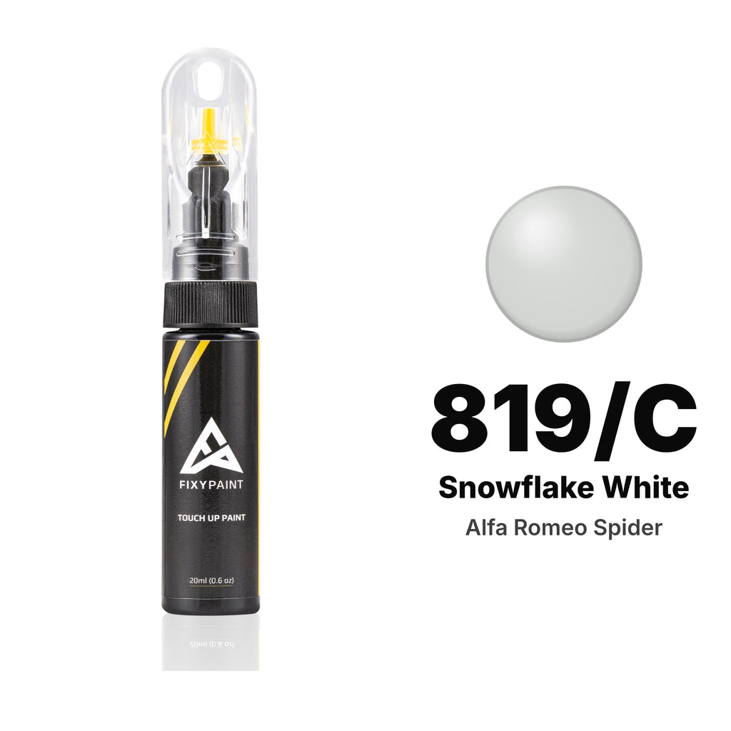 Touch-up paint for Alfa Romeo Spider 819/C Snowflake White, Basic kit