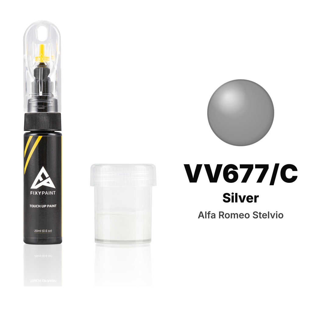 Touch-up paint for Alfa Romeo Stelvio VV677/C Silver, Standard kit
