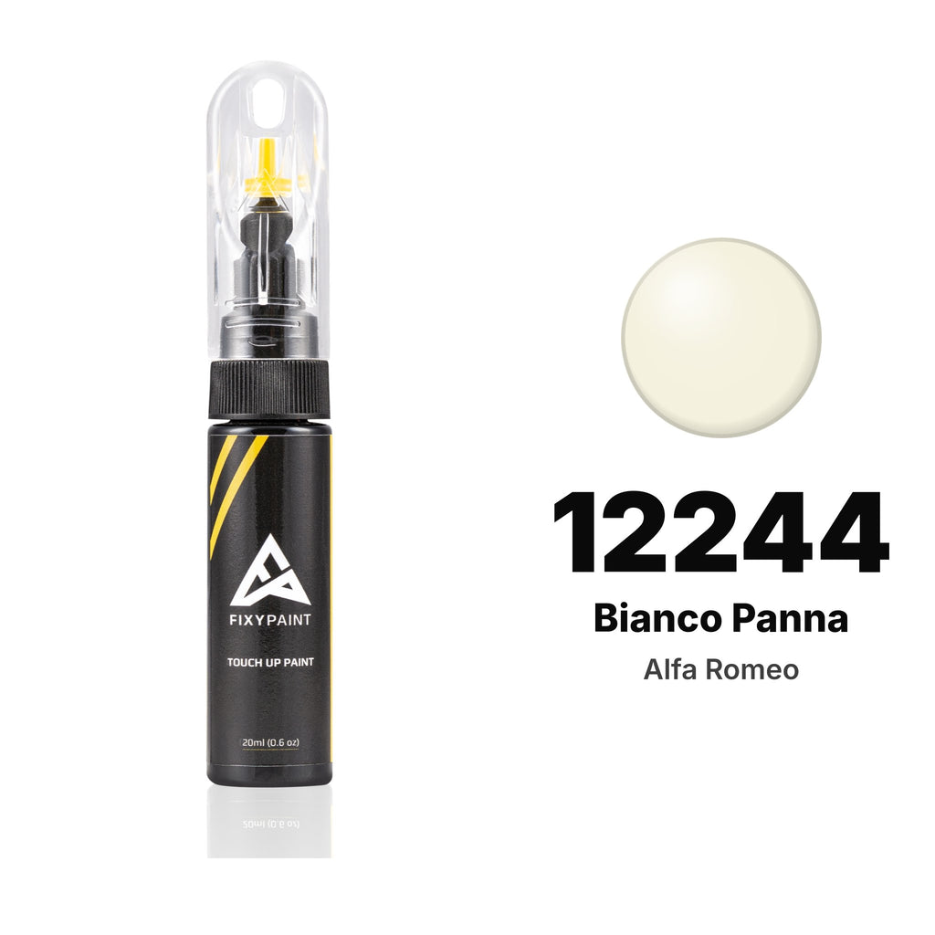 Touch-up paint for Alfa Romeo 12244 Bianco Panna, Basic kit