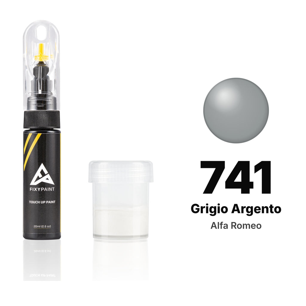 Touch-up paint for Alfa Romeo 741 Grigio Argento, Standard kit