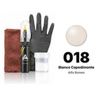 Touch-up paint for Alfa Romeo 018 Bianco Capodimonte, Complete kit