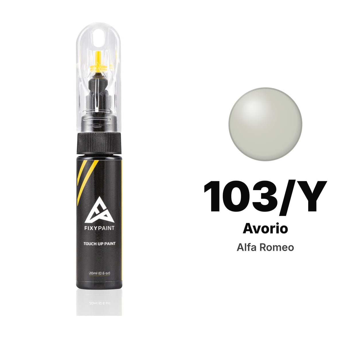Touch-up paint for Alfa Romeo 103/Y Avorio, Basic kit