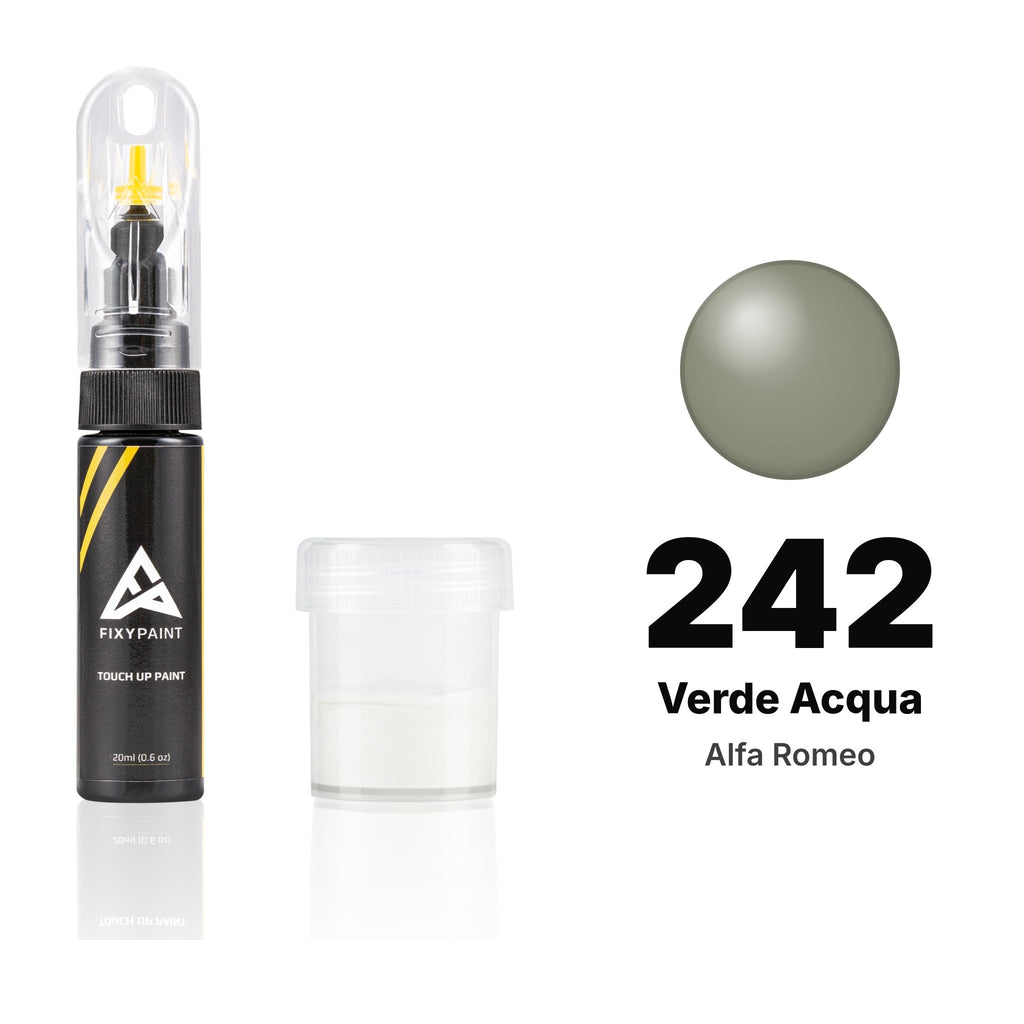 Touch-up paint for Alfa Romeo 242 Verde Acqua, Standard kit