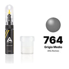 Vernice ritocco per Alfa Romeo – 764 Grigio Medio (tutti i modelli, 1982–1990), kit Standard