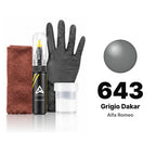 Touch-up paint for Alfa Romeo 643 Grigio Dakar, Complete kit