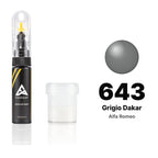 Touch-up paint for Alfa Romeo 643 Grigio Dakar, Standard kit