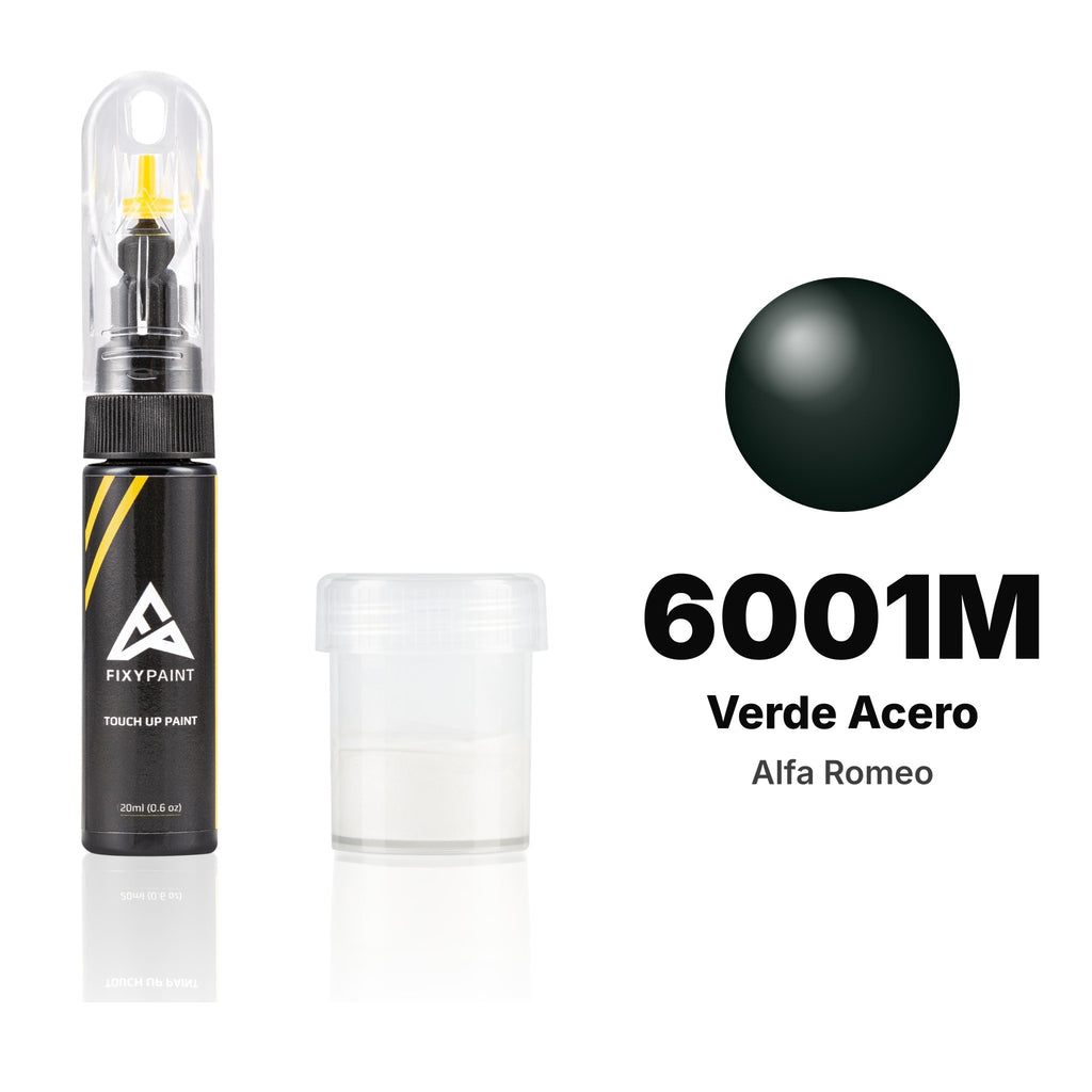 Touch-up paint for Alfa Romeo 6001M Verde Acero, Standard kit