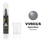 Lackstift für Alfa Romeo – VV603/A Spark Silver (alle Modelle, 2009, 2012–2015, 2017), Set Standard