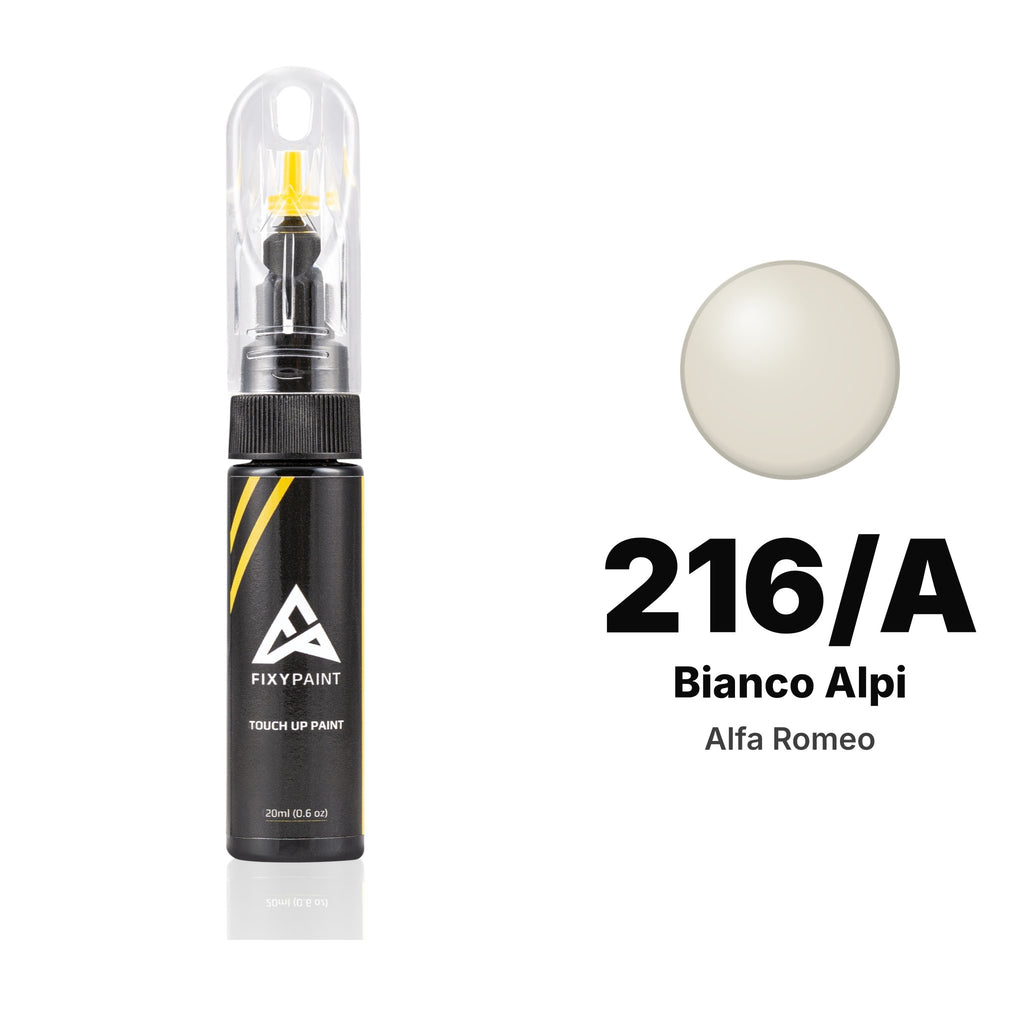 Touch-up paint for Alfa Romeo 216/A Bianco Alpi, Basic kit