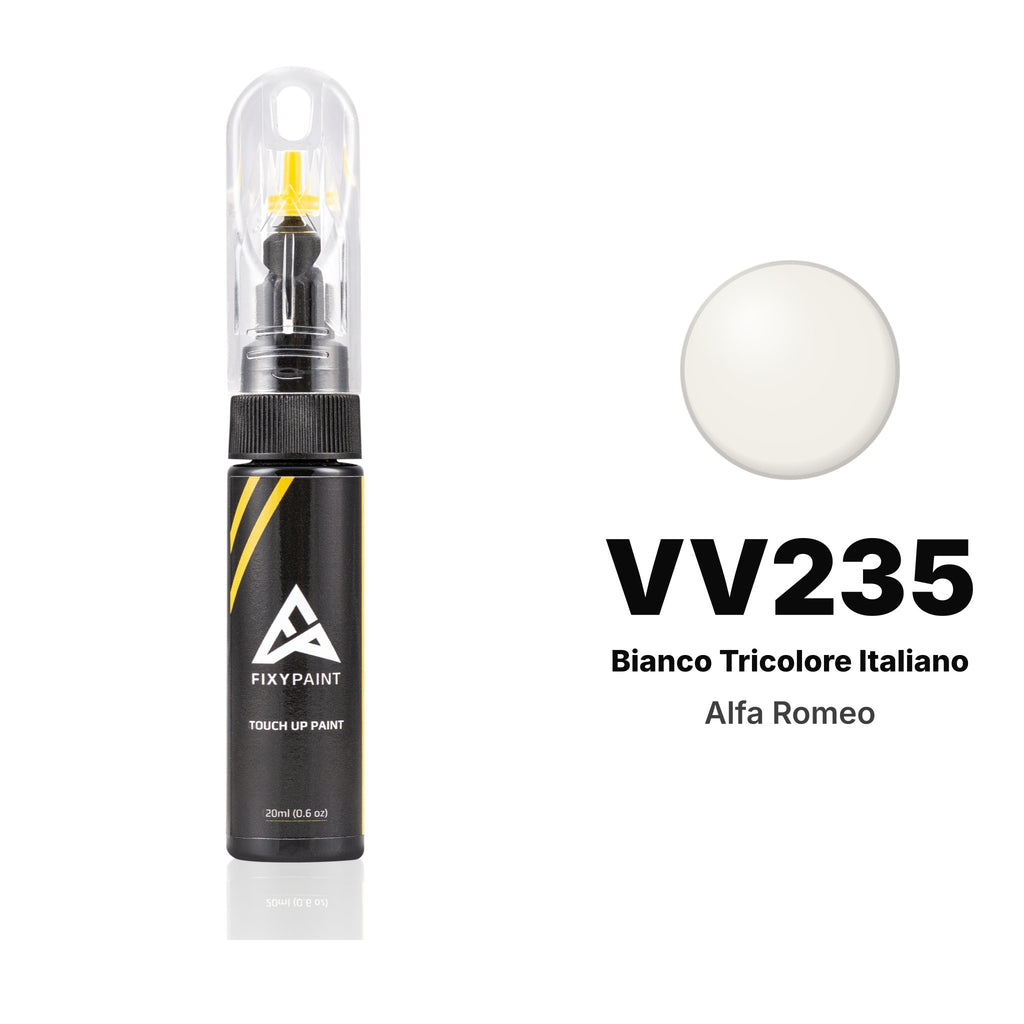 Vernice ritocco per Alfa Romeo – VV235 Bianco Tricolore Italiano (tutti i modelli, dal 2021), kit Base