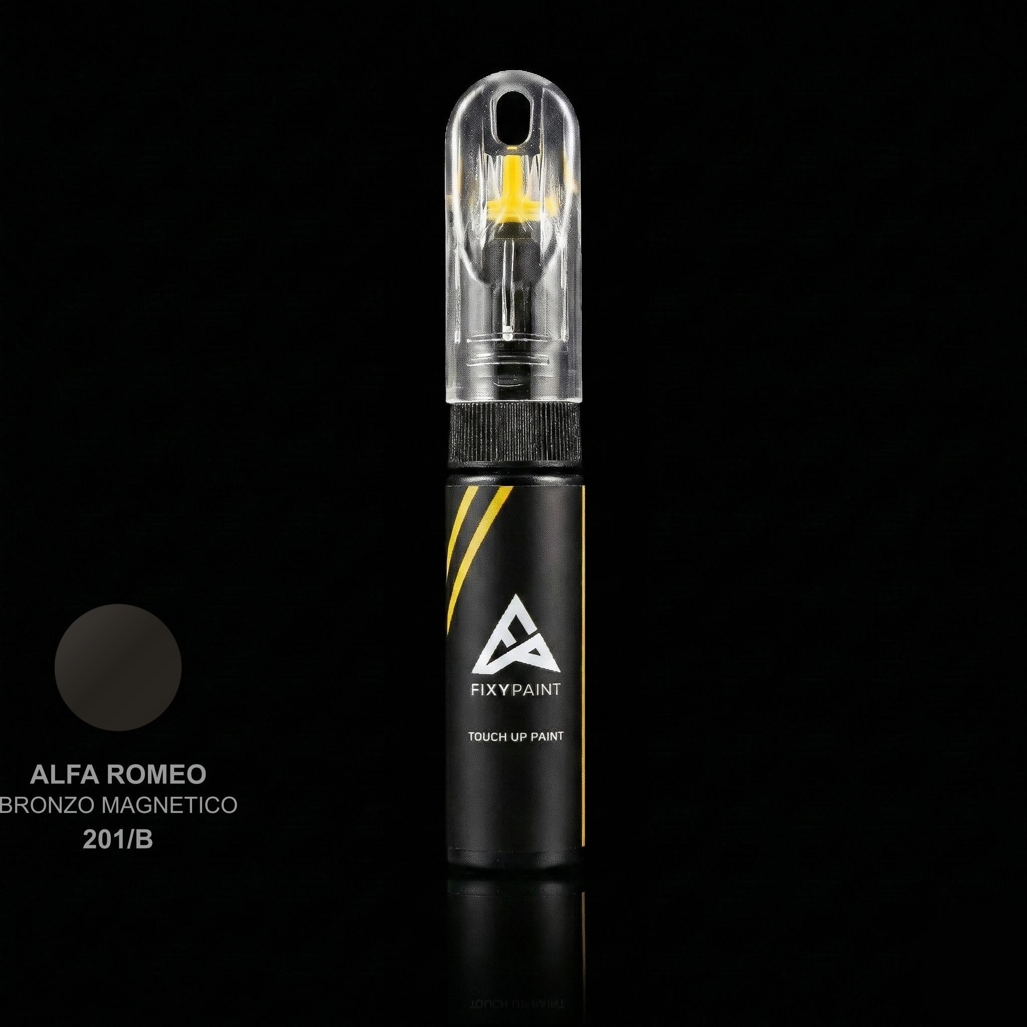 Alfa Romeo 124 Spider touch up paint kit - BRONZO MAGNETICO 201/B scratch repair