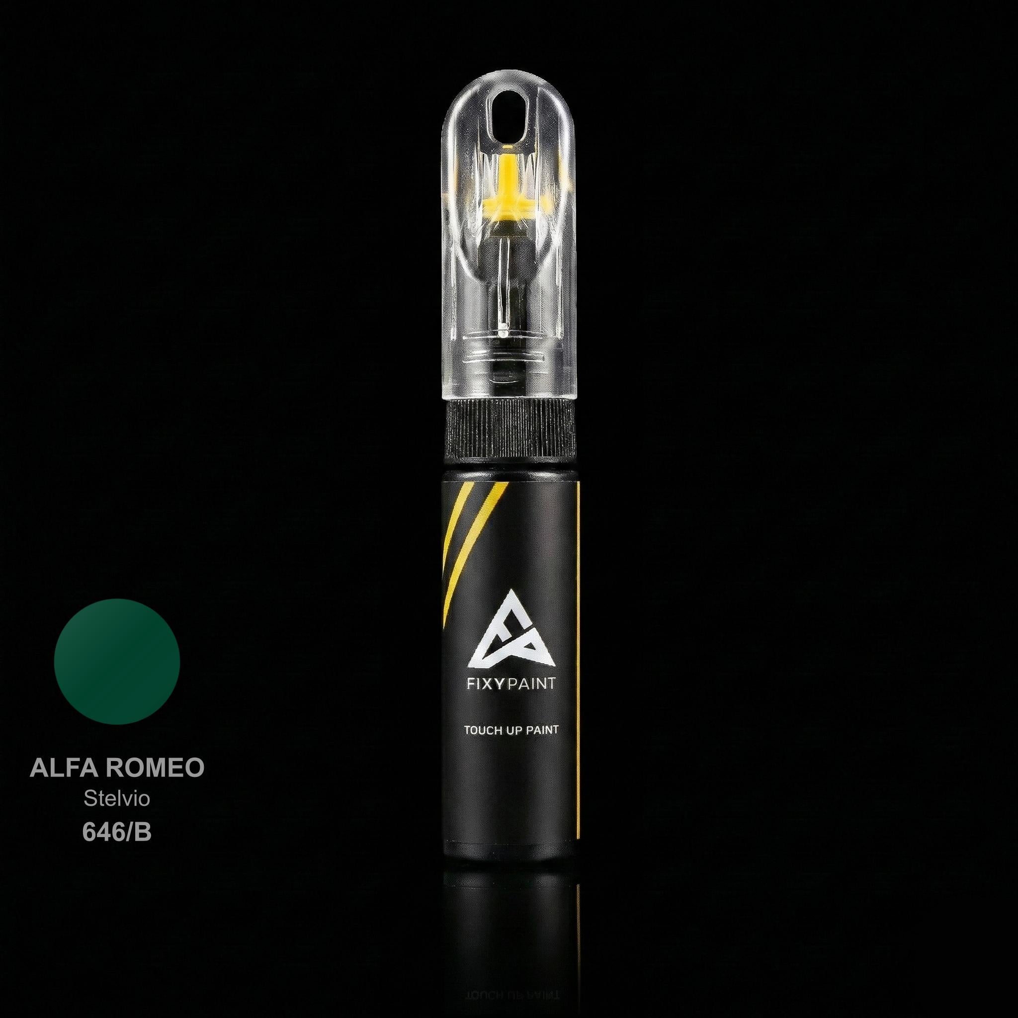 Alfa Romeo Stelvio touch up paint kit - VERDE MONTECARLO 646/B scratch repair