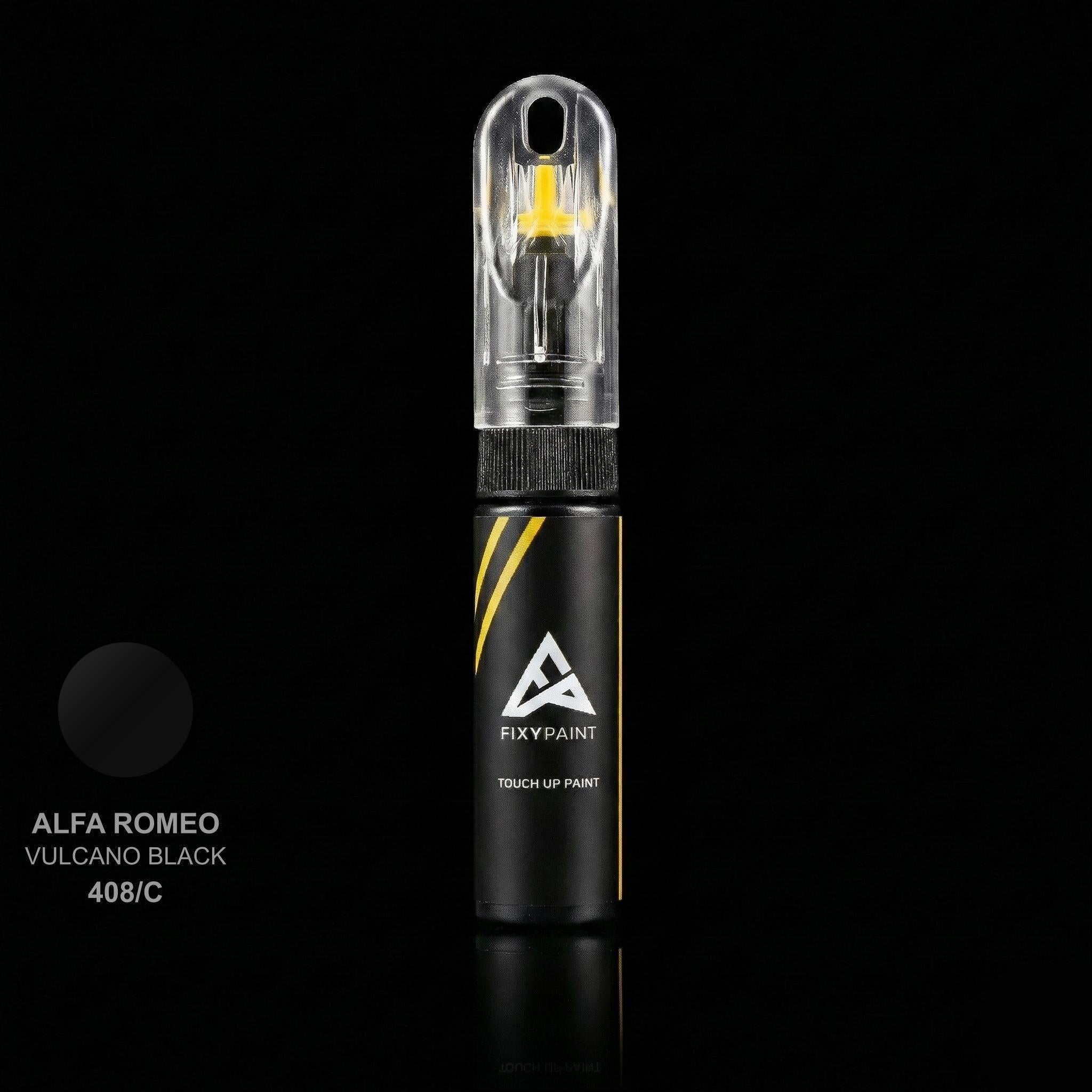 Alfa Romeo Giulia touch up paint kit - VOLCANO BLACK 408/C scratch repair